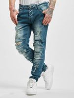2Y Premium Elkin Slim Fit Jeans blau