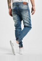 vsct Noah Cuffed Dunkelblaue Random Anti Fit Jeans blau