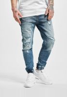 vsct Noah Cuffed Dunkelblaue Random Anti Fit Jeans blau