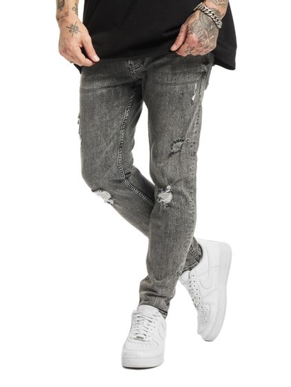 2Y Premium Henry Skinny Jeans medium gray
