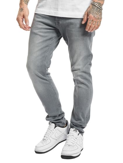 2Y Premium William Skinny Fit Jeans grau