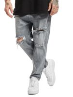 2Y Premium Quinn Karottenjeans Blau