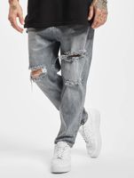 2Y Premium Quinn Karottenjeans Blau