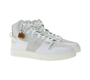 Baskets montantes Acne Studios pour homme 08STHLM Mix M, blanc/gris