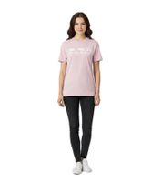 Sporty & Rich Unisex T-Shirt mit „Be Nice“ Print Baumwollshirt in Zartrosa/Weiß