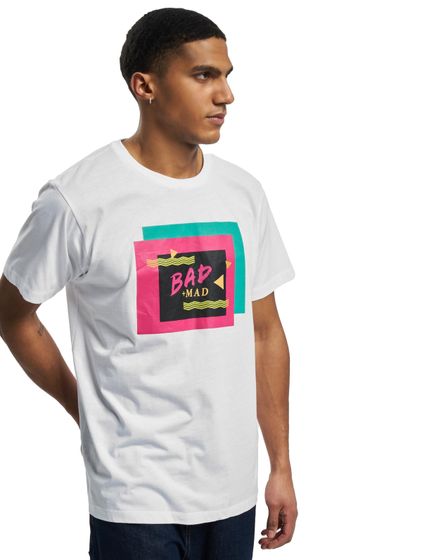 BAD+MAD Berlin R-neck T-shirt white