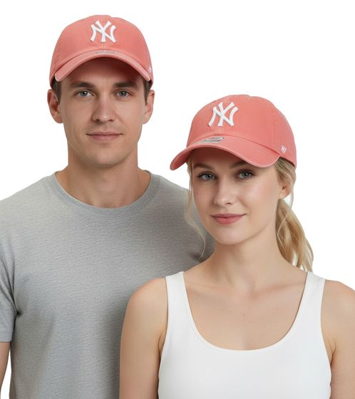 47 MLB New York Yankees Unisex Clean up Snapback Baumwollcap Inselrot