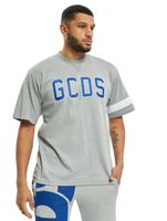 GCDS Logo T-Shirt grau