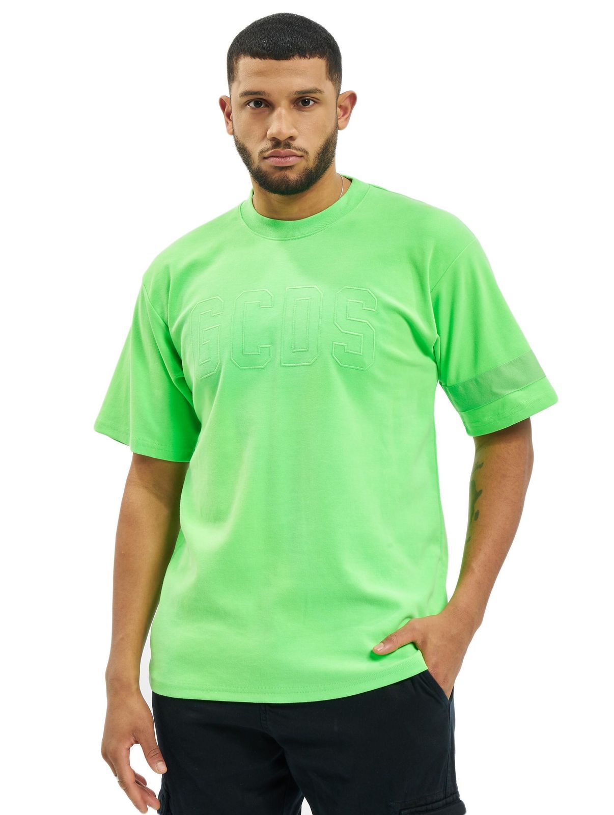 Maglietta GCDS verde neon