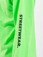 GCDS Unisex Logo Print Longsleeve Baumwolle grün