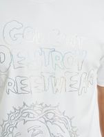 GCDS Can't Create T-Shirt weiß