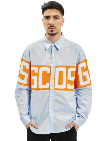 Chemise GCDS bleu clair