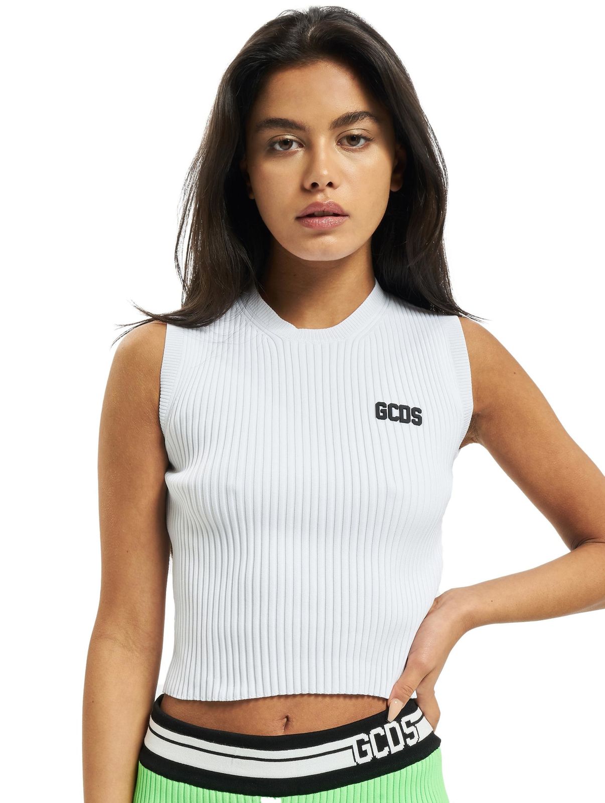 GCDS Top bianco