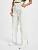 GCDS Plain Straight Fit Jeans weiß