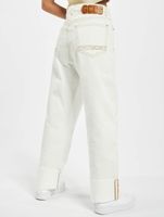 GCDS Plain Straight Fit Jeans weiß