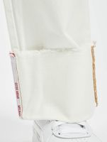 GCDS Plain Straight Fit Jeans weiß