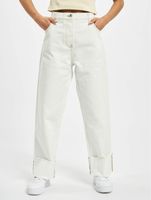 GCDS Plain Straight Fit Jeans weiß