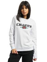 El Charro AAngel Sweatshirt Frau Weiß