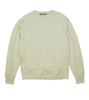 Acne Studios Unisex Luxury Sweatshirt Face Patch Crewneck Sweater - FA‑UX‑SWEA000089 Eukalyptusgrün 