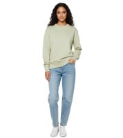 Acne Studios Unisex Luxury Sweatshirt Face Patch Crewneck Sweater - FA‑UX‑SWEA000089 Eukalyptusgrün 
