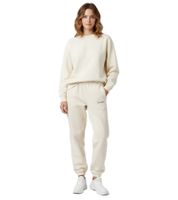 Pantalón deportivo unisex de lujo Sporty & Rich, estilo Yankees Serif, color nude/azul