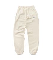Pantalón deportivo unisex de lujo Sporty & Rich, estilo Yankees Serif, color nude/azul