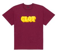 Clot Shadow Logo Men's T-Shirt, Burgundy