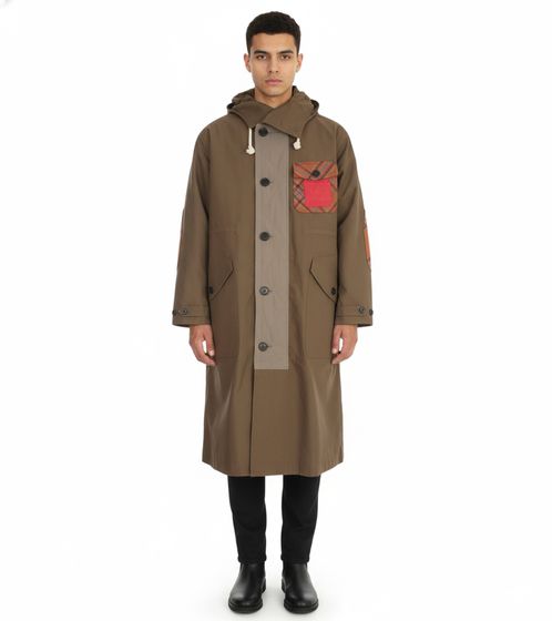 JW Anderson Langer Parka Herren Mantel Wintermantel Khaki 