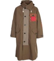 JW Anderson Langer Parka Herren Mantel Wintermantel Khaki 
