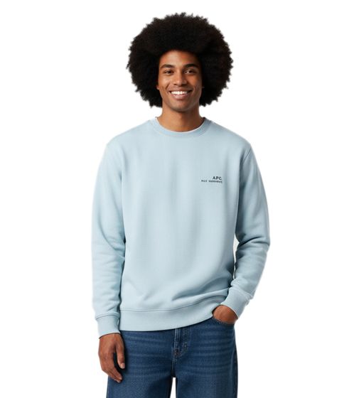 A.P.C. Standard Sweatshirt ITEM 001- 39 RUE MADAME Blau 