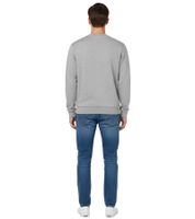 A.P.C. Vpc Men's Sweatshirt with Logo Print, Cotton Pullover, Gray