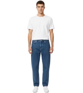 Vaqueros APC Jean Martin Antifit para hombre en denim de algodón premium, estilo urbano índigo