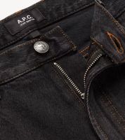 A.P.C. Men's Jeans Martin, relaxed fit, made from high-quality, distressed-wash denim, black