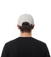 Adsum Overdyed Cap with Embroidered Logo - Timeless Streetwear Design - Beige