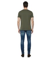 CAYLER & SONS  ALLDD Stacked Ian Denim Skinny Jeans – Sandfarbenes, verwaschenes Blau
