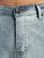 CAYLER & SONS Paneled Denim Pants Distressed Hellblau/Weiß