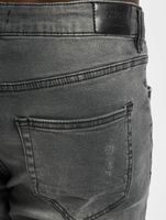 CAYLER & SONS  Panel-Jeanshose im Used-Look in Vintage-Schwarz