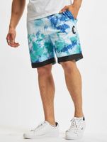 CAYLER & SONS CSBL Short de survêtement Tie Dye Meaning Of Life blanc/bleu