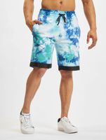 CAYLER & SONS CSBL Short de survêtement Tie Dye Meaning Of Life blanc/bleu