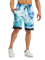 CAYLER & SONS CSBL Short de survêtement Tie Dye Meaning Of Life blanc/bleu