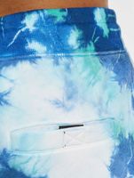 CAYLER & SONS CSBL Short de survêtement Tie Dye Meaning Of Life blanc/bleu