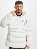 CAYLER & SONS BL Mission Control Half Zip Pufferjacke weiß/orange