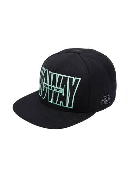 Gorra snapback Cayler & Sons WL No Way Out negra/menta