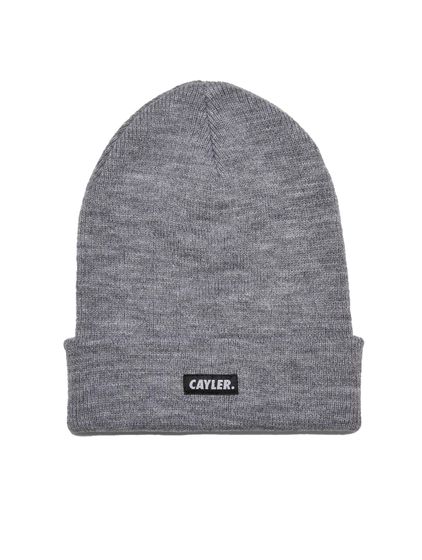 CAYLER & SONS Basic Beanie grau meliert