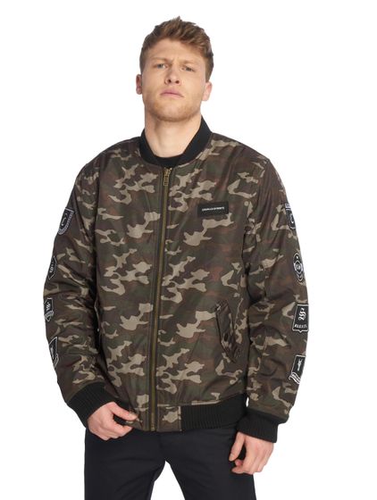 Cavallo de Ferro Stereo Bomber Jacket in Camouflage