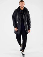 Veste d'hiver zippée décorative énorme vsct noire