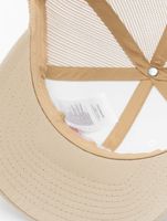 Cappellino da camionista unisex Ipanema DWD Studioz con grande ricamo, estivo, per donna o uomo, beige chiaro