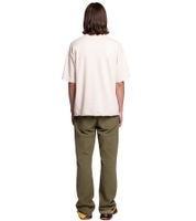 Pantaloni cargo larghi da uomo DWD Studioz Ipanema, in denim di cotone, verde oliva