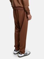 DWD Studioz Tapioca Herren Jogging-Hose mit seitlichen Retro-Streifen Sweat-Pants Braun