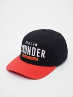 European League Of Football Berlin Thunder Snapback Caps tiefschwarz/tomate